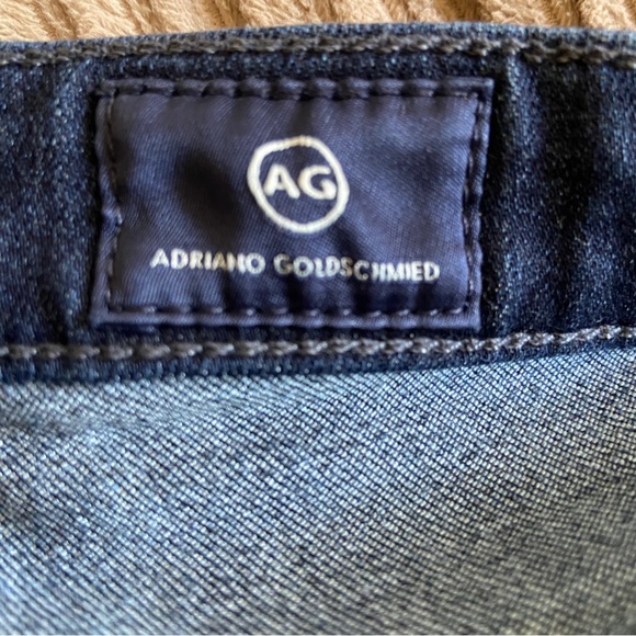 AG Adriano Goldschmied Legging Ankle Super Skinny Ankle Dark Wash Jeans 27R EUC - Picture 5 of 12